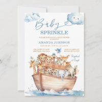 Boho Cute Noah's Ark Gender Neutral Baby Sprinkle