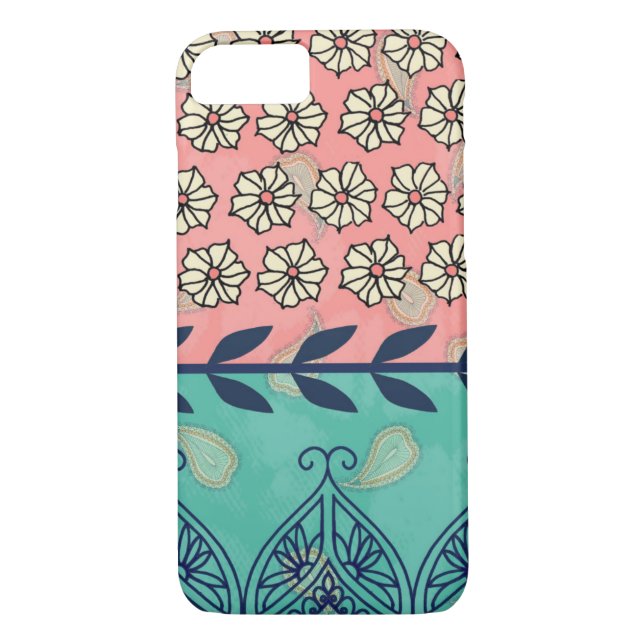 Boho Daisy iPhone 7 Case (Back)