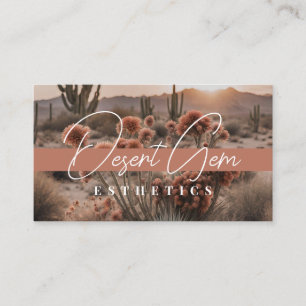 Boho Derset Flower Business Card