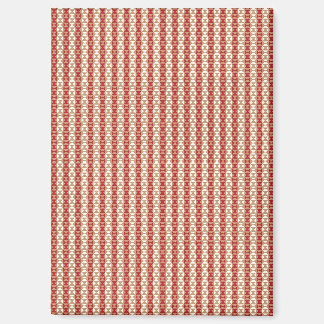 Boho Desert Stripe Pattern Design Magnet (Front)