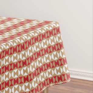 Boho Desert Stripe Pattern Design Tablecloth