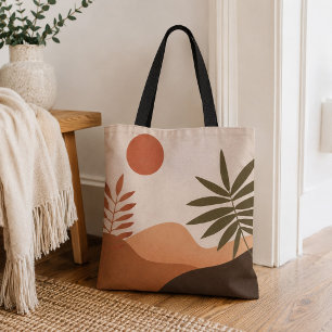 Boho Desert Sun Tote Bag