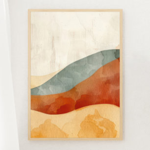 Boho Desert Tranquil Print 3 of 3 Poster