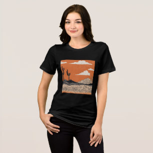 Boho Desert  Tri-Blend Shirt