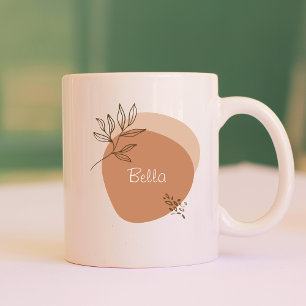 Boho design with personal message    coffee mug