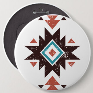 Boho Diamond Emblem 6 Cm Round Badge