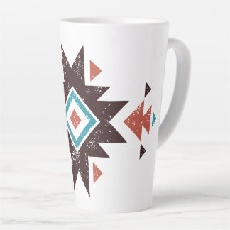 Boho Diamond Emblem Latte Mug