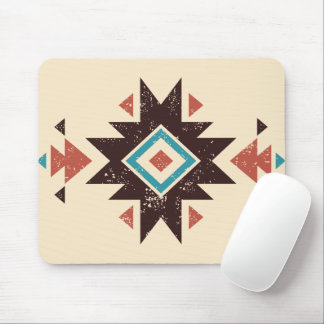 Boho Diamond Emblem Mouse Pad