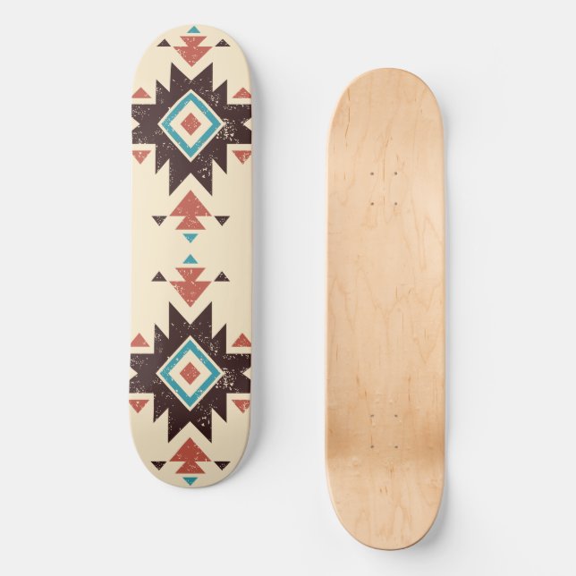 Boho Diamond Emblem Skateboard (Front)
