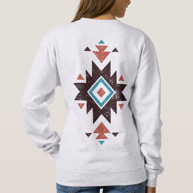 Boho Diamond Emblem Sweatshirt (Back)