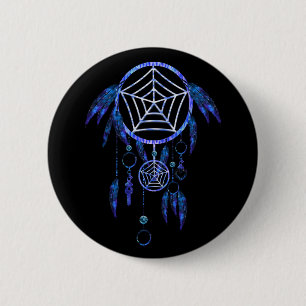 Boho Dream Catcher 6 Cm Round Badge