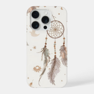 Boho Dream Catcher Phone Case Ethereal Feathers