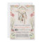 Boho Dream Catcher Rustic Baby Shower Invitations