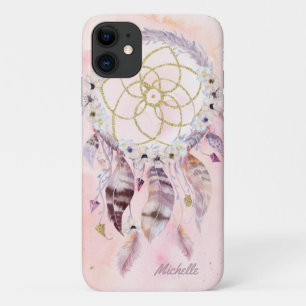Boho Dreamcatcher with Name Case-Mate iPhone Case