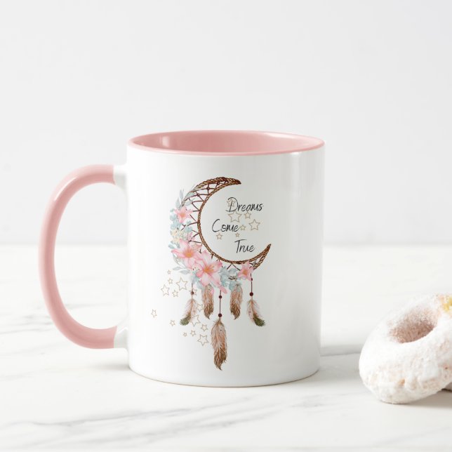 Boho Dreams Come True Mug (With Donut)