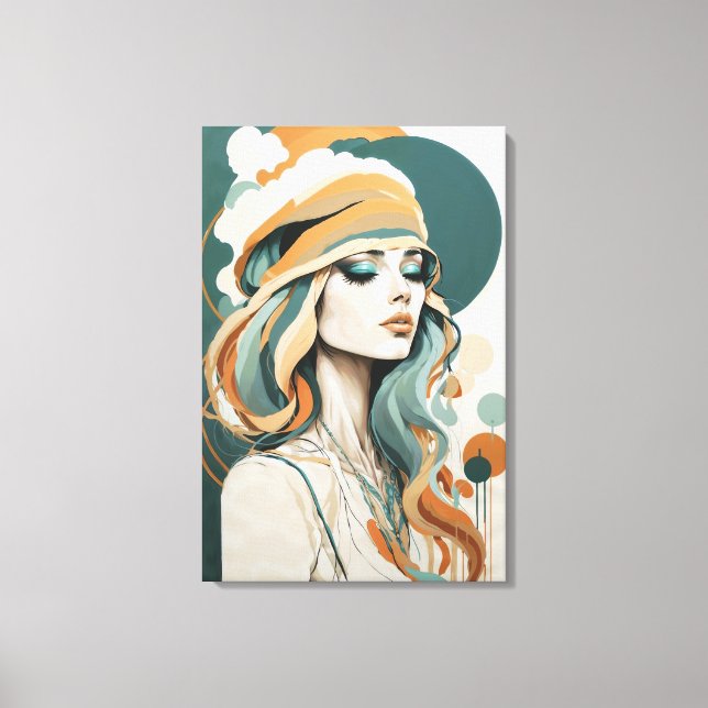  “Boho Dreamscape” Canvas Print (Front)