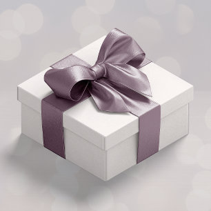 Boho Dusty Purple 7F6271 Satin Ribbon