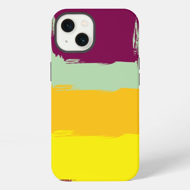 Boho Earth Tone Multicolor  iPhone Case (Back)
