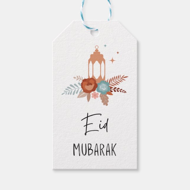 Boho Eid Mubarak Gift Tag (Front)