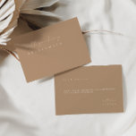 Boho Elegant Pale Taupe Bridesmaid Proposal Card<br><div class="desc">Design features an handwritten font and modern minimalist design. Designed to coordinate with for the «SERENA» Wedding Invitation Collection. To change details, click «Personalise». To move the text or change the size, font, or colour, click «Click to customise further» It. View the collection link on this page to see all...</div>
