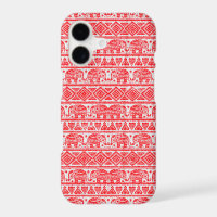 Boho ethnic elephant pattern