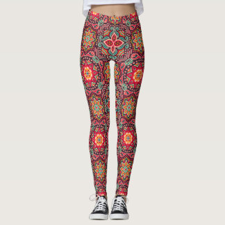 Boho Ethnic Pattern Leggings