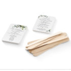 Boho Eucalyptus Greenery Wedding Ceremony Program