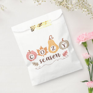 Boho Fall Autumn Quote  Favour Bags
