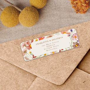 Boho Fall Floral Terracotta Beige Wedding