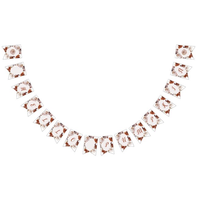 Boho fall Hello pumpkin Bunting (All)