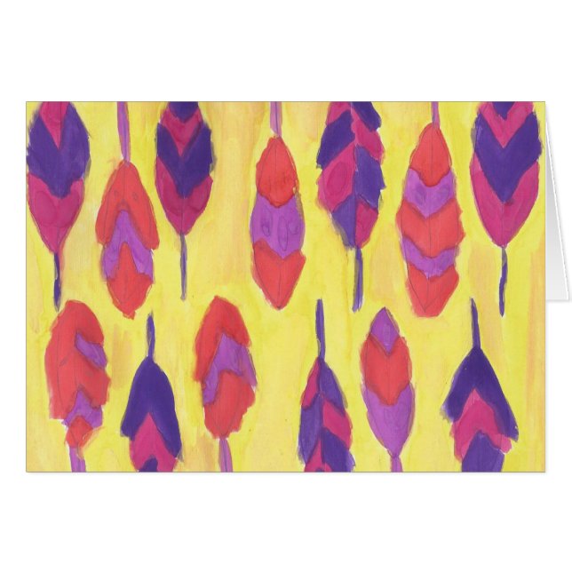 Boho Feathers (Front Horizontal)