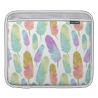 Boho Feathers Pattern Rainbow Watercolor