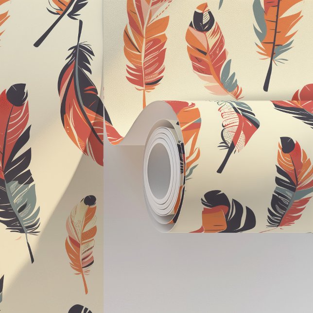 Boho Feathers Wallpaper (Creator Uploaded)