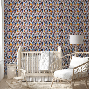 Boho Feathers Wallpaper