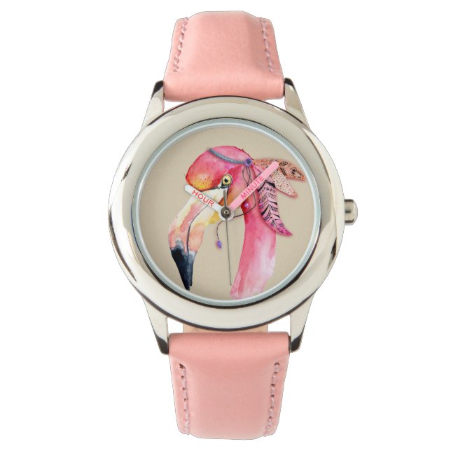 Boho Fiona Flamingo Watch (Front)