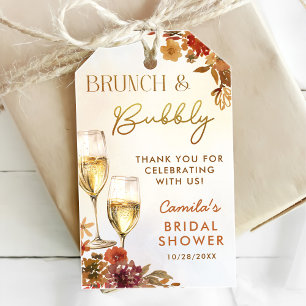 Boho Floral Bridal Shower Gift Tags