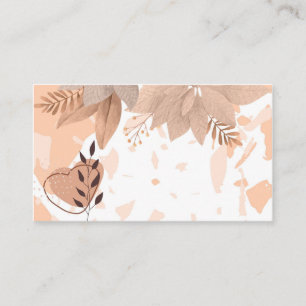 Boho Floral Business Card Template