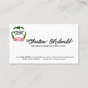 Boho Floral Business Cards - Minimalist & Unique!