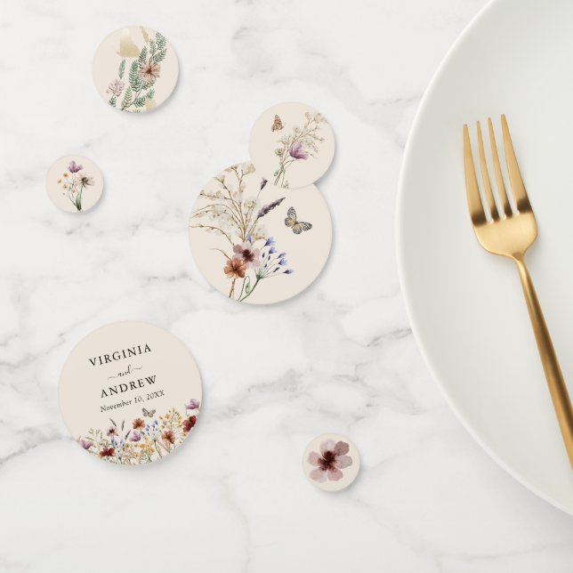 Boho Floral Confetti (Group)