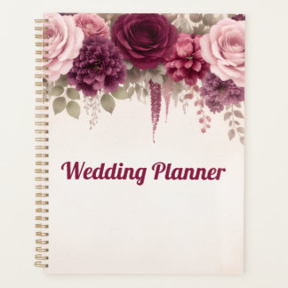 Boho Floral Elegant Wedding  Planner