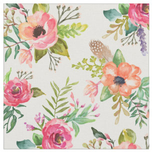 Boho Floral   Fabric