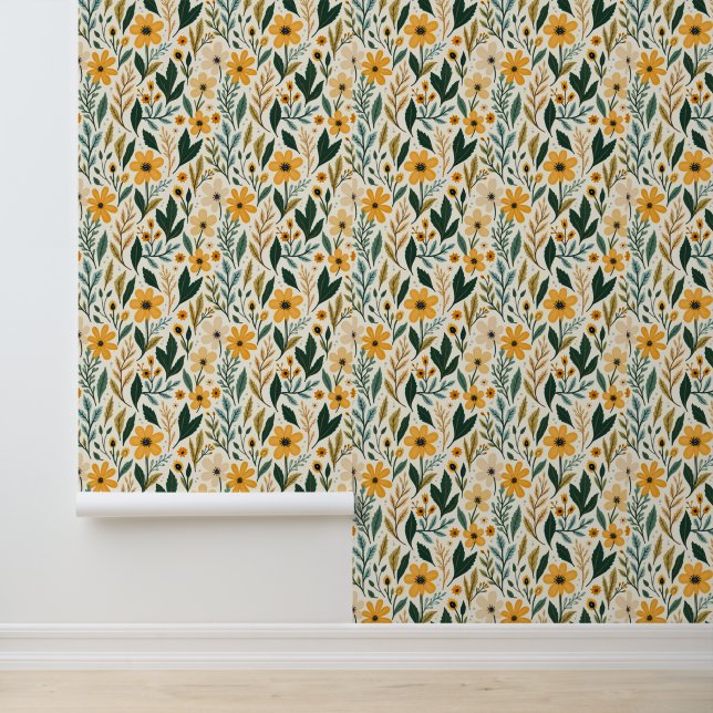 Boho Floral Fantasy Wallpaper (Application)