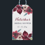 Boho Floral Garden Bridal Shower  Gift Tags<br><div class="desc">Boho Floral Garden Bridal Shower Gift Tags</div>