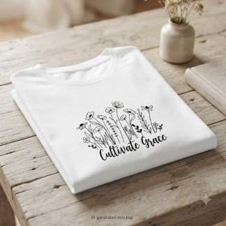Boho Floral – Inspirational Christian Gift for Wom T-Shirt