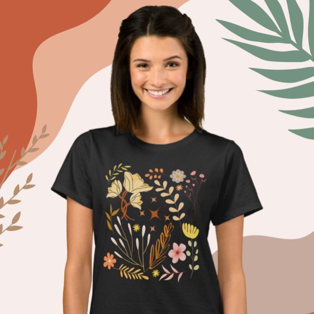 Boho Floral Inspired T-Shirt (Creator Uploaded)