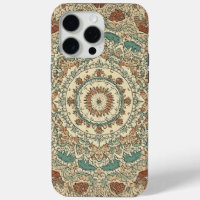 Boho Floral Mandala Watercolor iPhone Case
