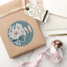 Boho Floral Monogram