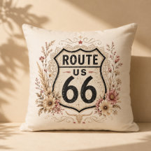 Boho Floral Mother Road Accent