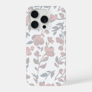 Boho Floral Pattern iPhone 15 Pro Case