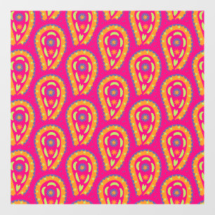 Boho Floral Pink Motif